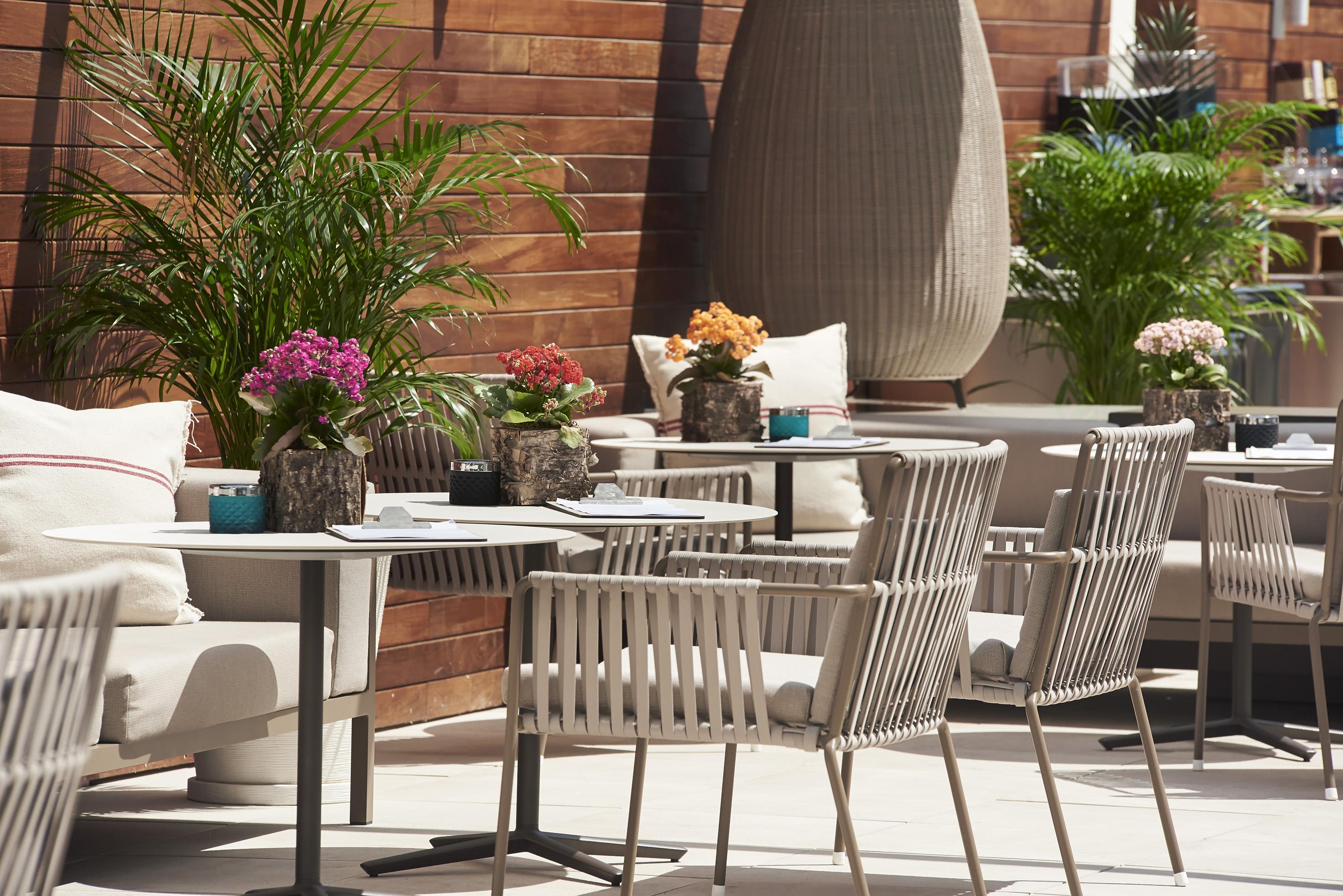 Innside by Melia Palma Bosque Exterior foto Outdoor furniture